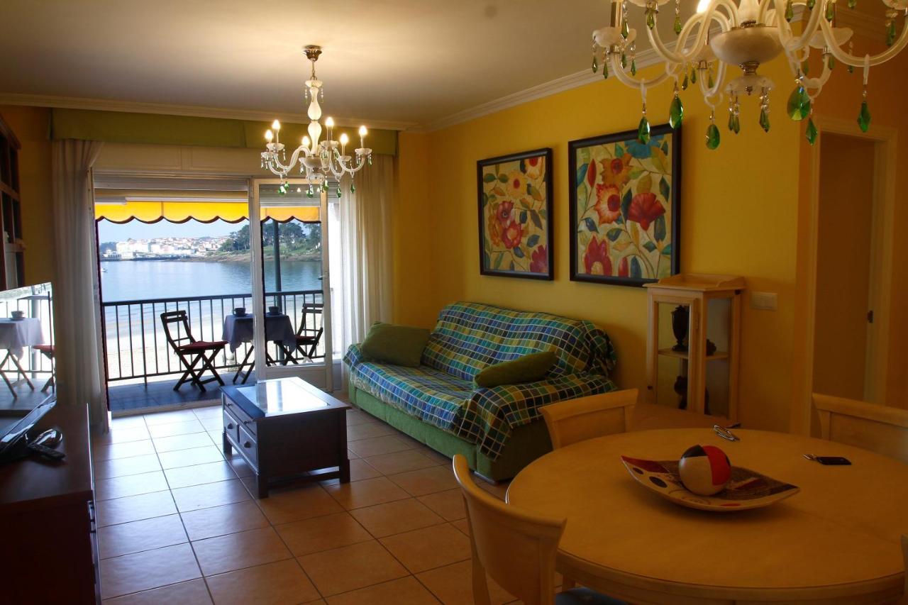 Apartamento Paseo Silgar Sanxenxo - Primera Línea de Playa Exterior foto