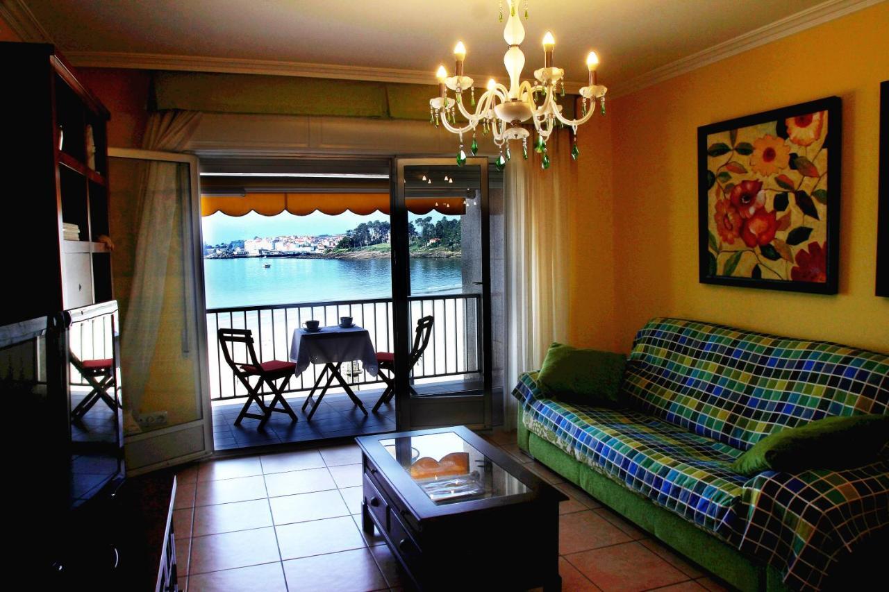 Apartamento Paseo Silgar Sanxenxo - Primera Línea de Playa Exterior foto